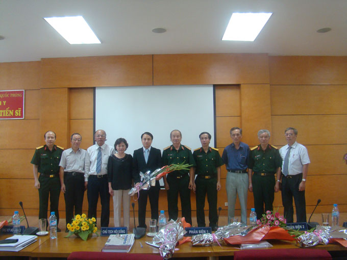 Bảo vệ luận án tiến sỹ